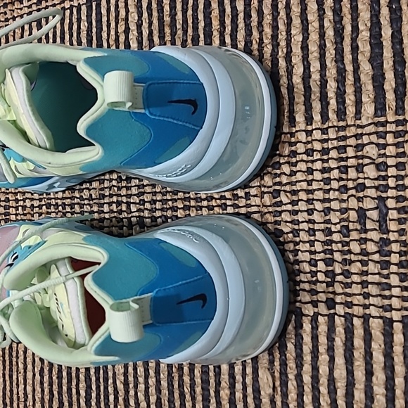 NIKE AIR MAX 270 REACT PSYCHEDELIC ART SNEAKERS - Picture 7 of 9